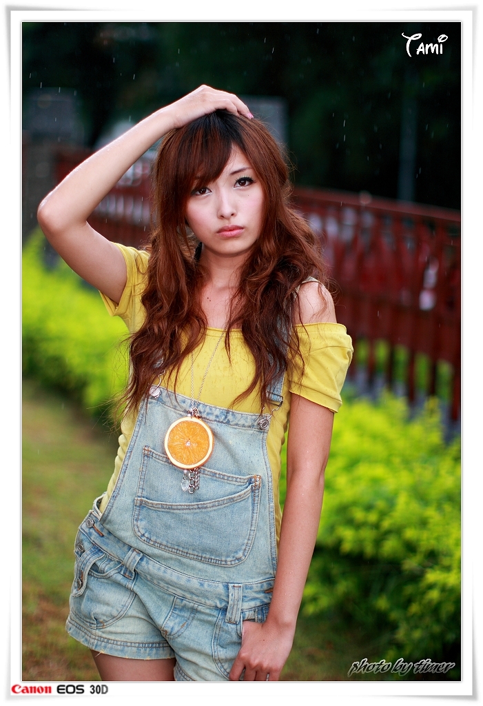 台湾清纯美女-Tami-兒童育樂中心外拍